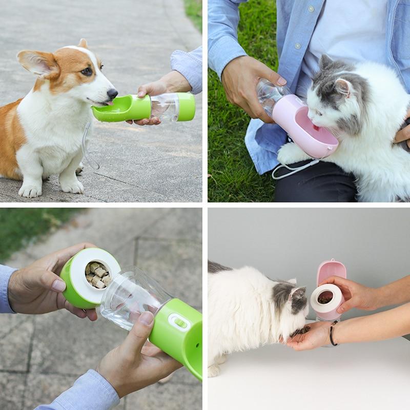 Bottle&Bowl™ | Gourde pour chien - Pitou Chien