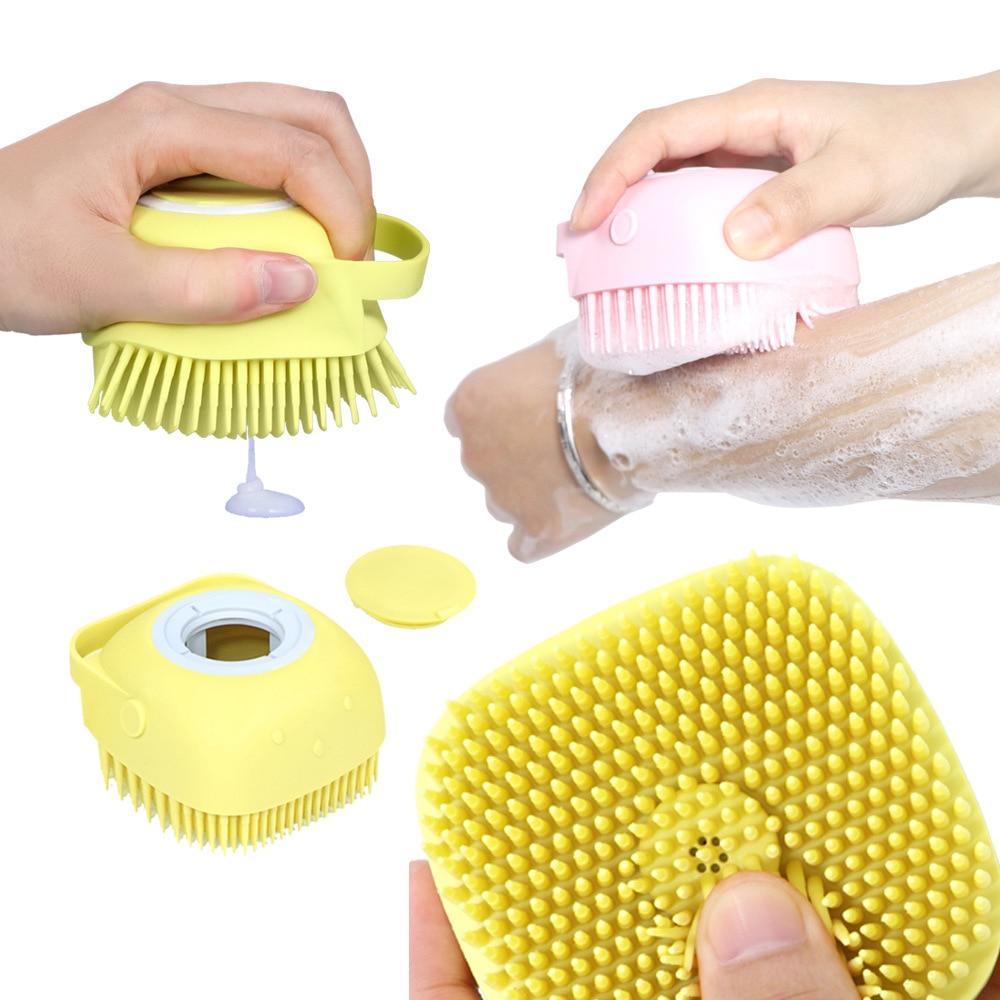 BrossyDog™ - Brosse de bain pour animaux 2 en 1 | chien - Pitou Chien